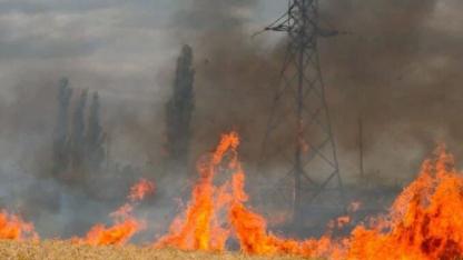 Трагедією для всіх може обернутися підпал полів, через які проходять високовольтні лінії 