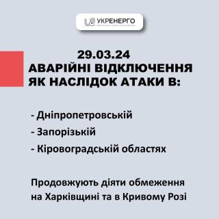 Аварійні відключення 